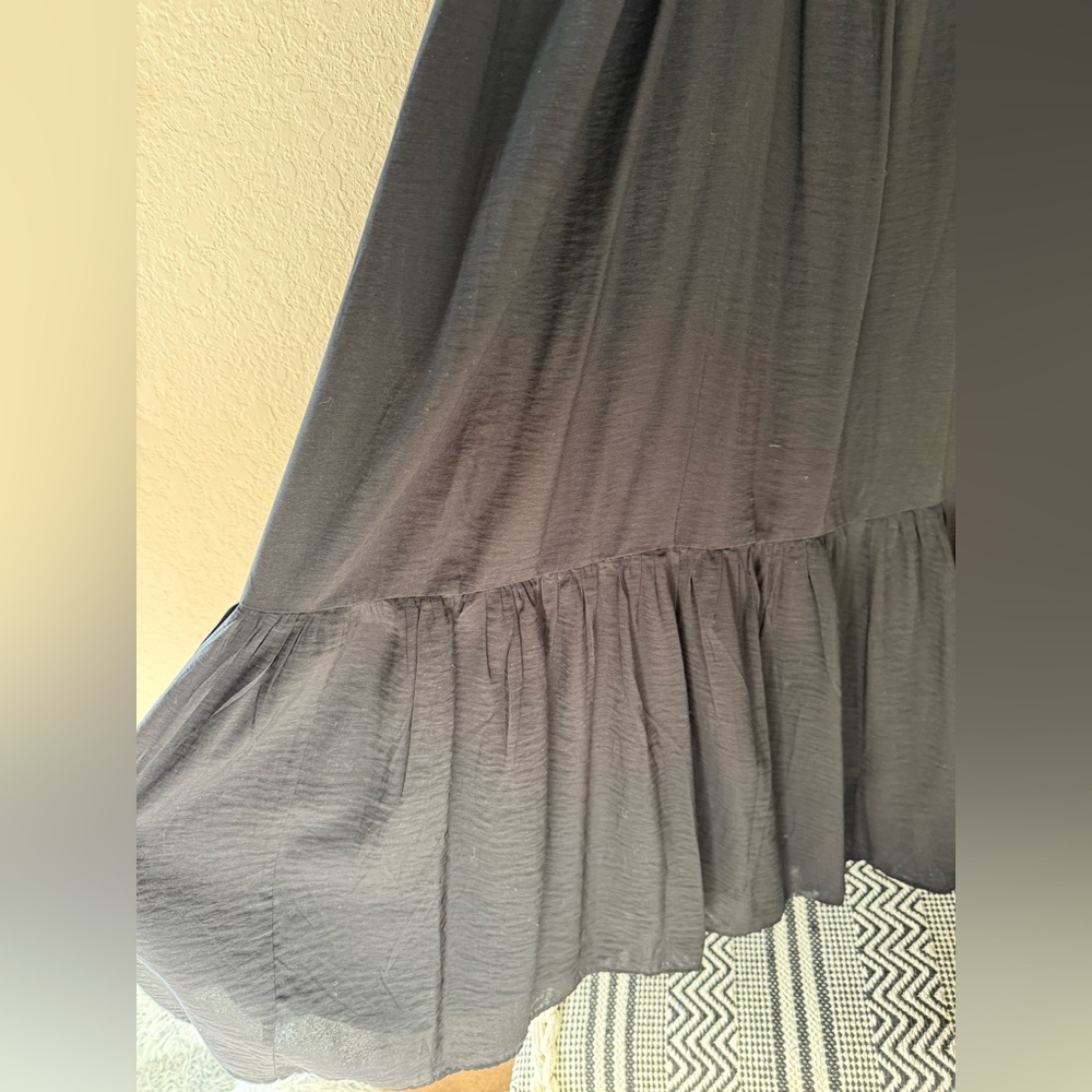 Abercrombie & Fitch Elegant Black Maxi Dress - Picture 4 of 6